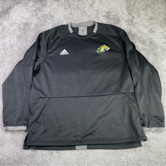 Adidas Sweatshirt Men's XL Black Baseball Embordered Fielder's Choice 2.0 - Picture 1 of 13